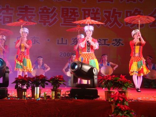 2008年度南宫NG28铝厂总结表扬暨联欢晚会-伟昌铝材