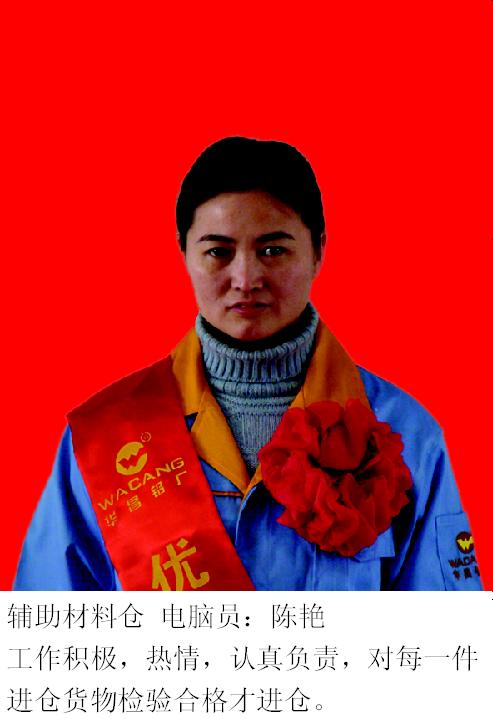 2008年度南宫NG28铝厂优异员工-伟昌铝材