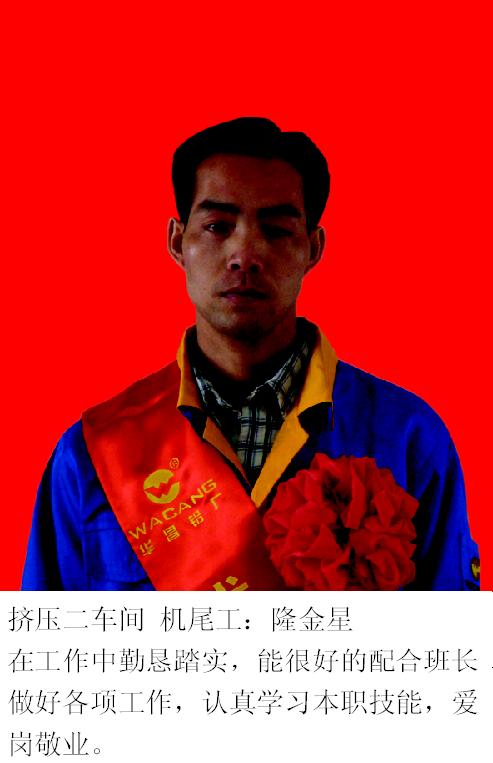 2008年度南宫NG28铝厂优异员工-伟昌铝材