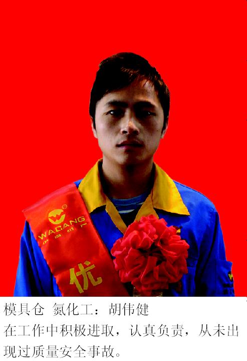 2008年度南宫NG28铝厂优异员工-伟昌铝材