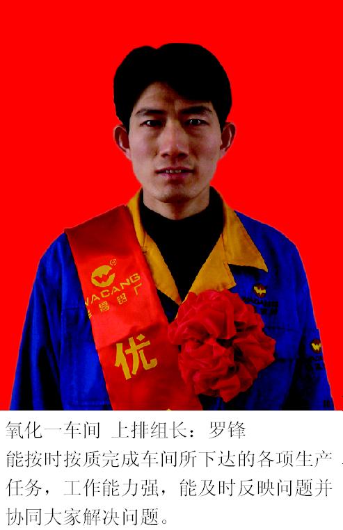 2008年度南宫NG28铝厂优异员工-伟昌铝材