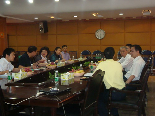 佛山市科技局向导到我公司考察-伟昌铝材