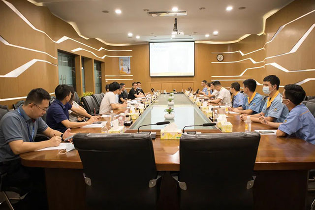 省市监局向导莅临南宫NG28集团,对2021年的能源计量审查事情举行回访