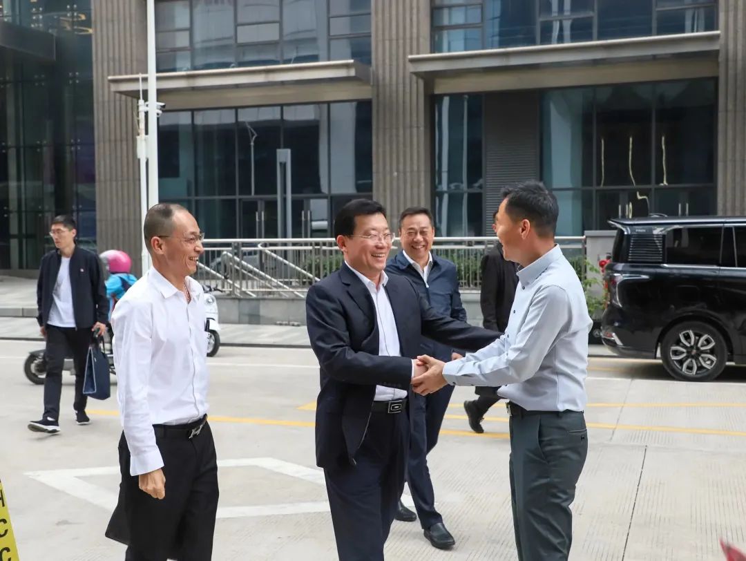 江苏徐州沛县向导一行莅临南宫NG28集团调研考察